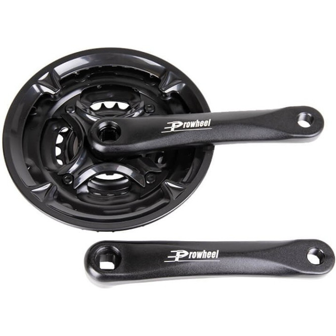 Система TECH TEAM Prowheel, черная, шатун алюминиевый, 152мм, 3 скорости. 1/10 MA-AC49-3 152 NN009957