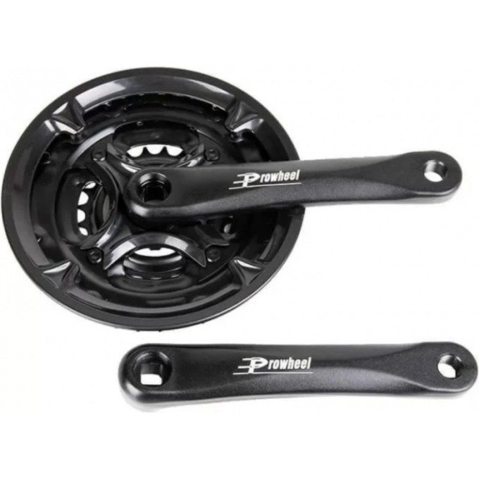 Система TECH TEAM Prowheel, черная, шатун алюминиевый, 165мм, 3 скорости. 1/10 MA-AC49-3 165 NN009958