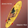 Скейтборд TECH TEAM FISHBOARD PRINT 23 желтый NN004157